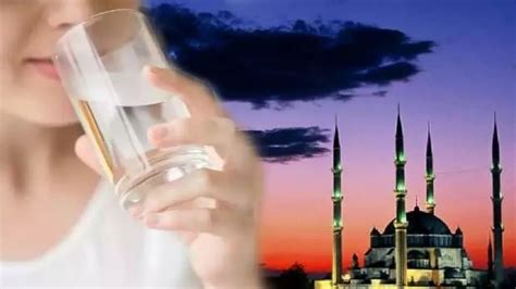 ramazanda sahur vakti ezan okunurken su içilir mi